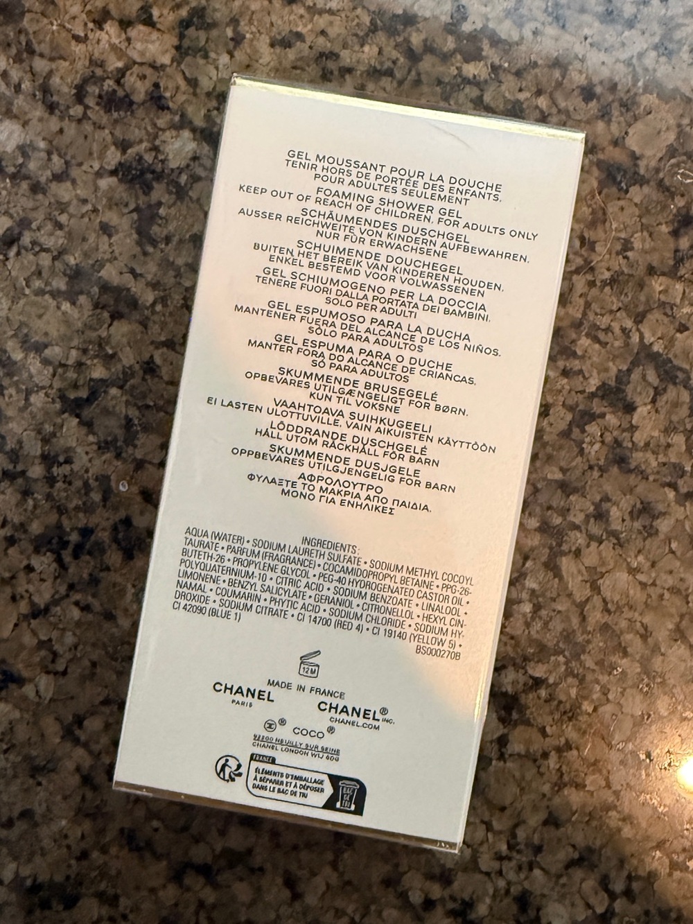 CHANEL Coco Mademoiselle Foaming Shower Gel 6.8 oz NIB (NEW SEALED) - Picture 4 of 4